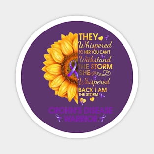 Crohn's Disease Awareness, Crohn's Disease Warrior, Crohn's Disease Support Magnet